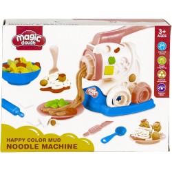 Generic Magic Dough Color Mud Noodle Machine Toy With 16 pcs For Girls 23*30*8 cm - Multi Color