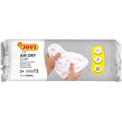 Jovi Air Hardening Modelling Clay, 1000 gm - White