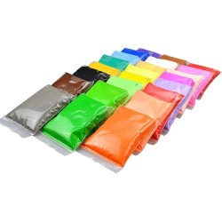 SKHEK Plasticine air dry clay 24colors (24pcs/set) fluffy foam, for kids and adult
