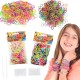 Elastic Bands for Bracelets Kit with Hooks, 1200 Pieces DIY Bracelet Kit for Girls, Beads for Children's Bracelets, Colourful Elastic Bracelet Loom Bands Kit for Jewellery Making – Mix Elastic Bands for Bracelets Kit with Hooks, 1200 Pieces DIY Bracelet Kit for Girls, Beads for Children's Bracelets, Colourful Elastic Bracelet Loom Bands Kit for Jewellery Making – Mix