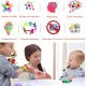 Elastic Bands for Bracelets Kit with Hooks, 1200 Pieces DIY Bracelet Kit for Girls, Beads for Children's Bracelets, Colourful Elastic Bracelet Loom Bands Kit for Jewellery Making – Mix Elastic Bands for Bracelets Kit with Hooks, 1200 Pieces DIY Bracelet Kit for Girls, Beads for Children's Bracelets, Colourful Elastic Bracelet Loom Bands Kit for Jewellery Making – Mix