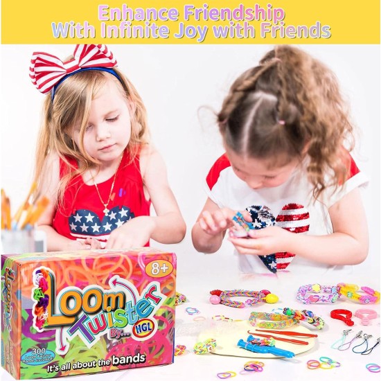 Elastic Bands for Bracelets Kit with Hooks, 1200 Pieces DIY Bracelet Kit for Girls, Beads for Children's Bracelets, Colourful Elastic Bracelet Loom Bands Kit for Jewellery Making – Mix Elastic Bands for Bracelets Kit with Hooks, 1200 Pieces DIY Bracelet Kit for Girls, Beads for Children's Bracelets, Colourful Elastic Bracelet Loom Bands Kit for Jewellery Making – Mix