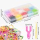 Mlife 600+ Loom Bands Set, Loops Rubber, Colourful Rubber Bands Kit for Bracelets, DIY Elastic Band Craft Box for DIY Children's Bracelets Necklace, Bracelet Making Kit for Beginners, Boys and Girls, Mlife 600+ Loom Bands Set, Loops Rubber, Colourful Rubber Bands Kit for Bracelets, DIY Elastic Band Craft Box for DIY Children's Bracelets Necklace, Bracelet Making Kit for Beginners, Boys and Girls,