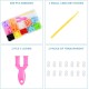 Mlife 600+ Loom Bands Set, Loops Rubber, Colourful Rubber Bands Kit for Bracelets, DIY Elastic Band Craft Box for DIY Children's Bracelets Necklace, Bracelet Making Kit for Beginners, Boys and Girls, Mlife 600+ Loom Bands Set, Loops Rubber, Colourful Rubber Bands Kit for Bracelets, DIY Elastic Band Craft Box for DIY Children's Bracelets Necklace, Bracelet Making Kit for Beginners, Boys and Girls,