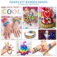 Mlife 600+ Loom Bands Set, Loops Rubber, Colourful Rubber Bands Kit for Bracelets, DIY Elastic Band Craft Box for DIY Children's Bracelets Necklace, Bracelet Making Kit for Beginners, Boys and Girls, Mlife 600+ Loom Bands Set, Loops Rubber, Colourful Rubber Bands Kit for Bracelets, DIY Elastic Band Craft Box for DIY Children's Bracelets Necklace, Bracelet Making Kit for Beginners, Boys and Girls,
