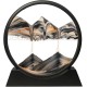 Muyan Moving Sand Art Picture Sandscapes in Motion Round Glass 3D Deep Sea Sand Art for Adult Kid Large Desktop Art Toys (Black, 7 Inch) Muyan Moving Sand Art Picture Sandscapes in Motion Round Glass 3D Deep Sea Sand Art for Adult Kid Large Desktop Art Toys (Black, 7 Inch)