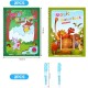 OSDUE Magic Water Drawing Book for Children (2 Styles), Coloring Book Education Drawing Toy, Adventures to Coloring Water Book with Magic Pen, Gifts for Children OSDUE Magic Water Drawing Book for Children (2 Styles), Coloring Book Education Drawing Toy, Adventures to Coloring Water Book with Magic Pen, Gifts for Children