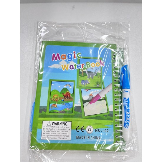 OSDUE Magic Water Drawing Book for Children (2 Styles), Coloring Book Education Drawing Toy, Adventures to Coloring Water Book with Magic Pen, Gifts for Children OSDUE Magic Water Drawing Book for Children (2 Styles), Coloring Book Education Drawing Toy, Adventures to Coloring Water Book with Magic Pen, Gifts for Children