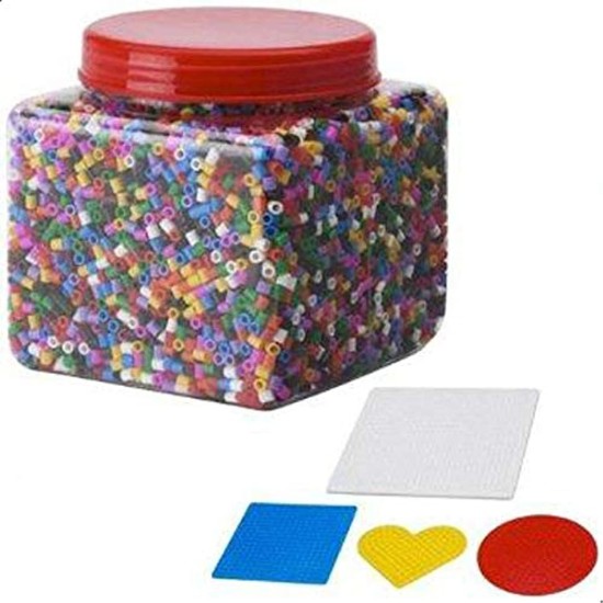 Pyssla Beads Toy -14000 Pieces with 4 Template Pyssla Beads Toy -14000 Pieces with 4 Template