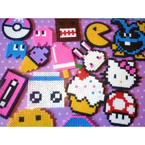 Pyssla Beads Toy -14000 Pieces with 4 Template Pyssla Beads Toy -14000 Pieces with 4 Template