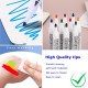 Upgraded- Larger Ink Stock, 12 Colors Magical Water Painting Pen for Kids,Water Painting Drawing Set, Magical Floating Ink Pens, Dry Erase Whiteboard Marker with Ceramic Spoon Upgraded- Larger Ink Stock, 12 Colors Magical Water Painting Pen for Kids,Water Painting Drawing Set, Magical Floating Ink Pens, Dry Erase Whiteboard Marker with Ceramic Spoon