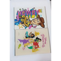 10 pieces of Disney notebook, Arabic planner, 60 sheets