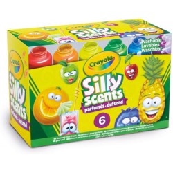 CRAYOLA 54-2392-E-000 6ct 2oz Washable Silly Scents Paints