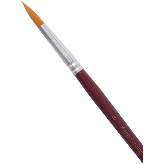 Elmaayergy M-260-9 Painting Brush, Size 8 With High Quality, Long Lasting And Eco-Friendly Material Elmaayergy M-260-9 Painting Brush, Size 8 With High Quality, Long Lasting And Eco-Friendly Material