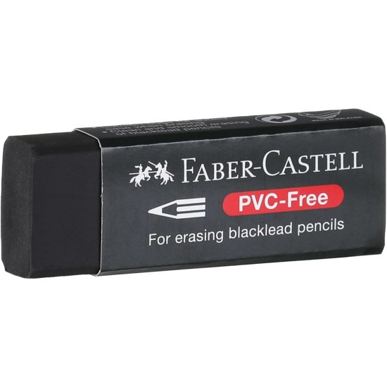Faber-Castell Eraser, Black, 120245 Faber-Castell Eraser, Black, 120245