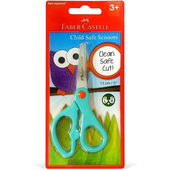 Faber-Castell Faber Castell Child Safe Metal Scissors - Multi Color Faber-Castell Faber Castell Child Safe Metal Scissors - Multi Color