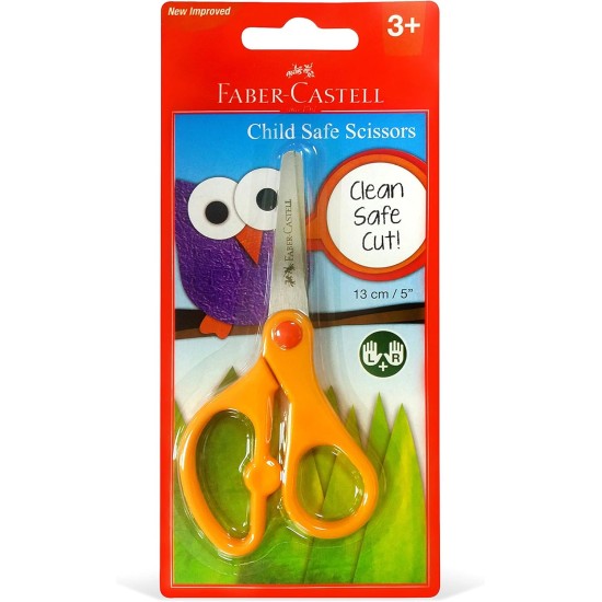 Faber-Castell Faber Castell Child Safe Metal Scissors - Multi Color Faber-Castell Faber Castell Child Safe Metal Scissors - Multi Color