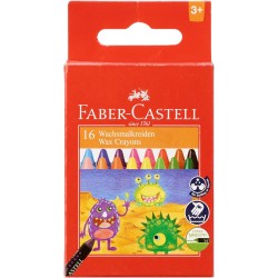 Faber castell wax crayons - pack of 16