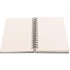 Keep Smiling A5-003 Spiral Sketch Book For Quick Sketching & Drawing 21 * 14.8cm - White