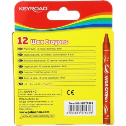 Keyroad crayon,8mm,12 pcs kr971303(1 piece)