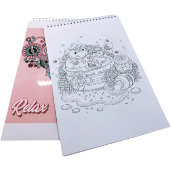 Large Coloring Book, 64 Professional Drawings Suitable for Gifted Adults and Kids Large Coloring Book, 64 Professional Drawings Suitable for Gifted Adults and Kids