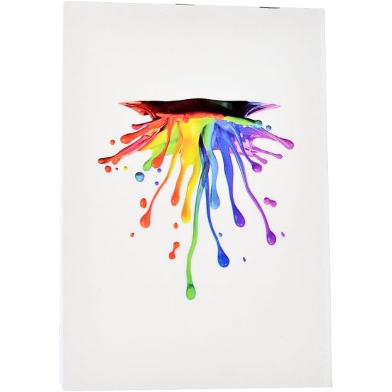 Maayergy Mini Drawing Sketch, 12 Sheet, 130GM With Durable Material, Suitable For School And Home