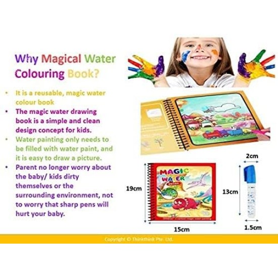 Magic Water Coloring Book (Snow White) Magic Water Coloring Book (Snow White)