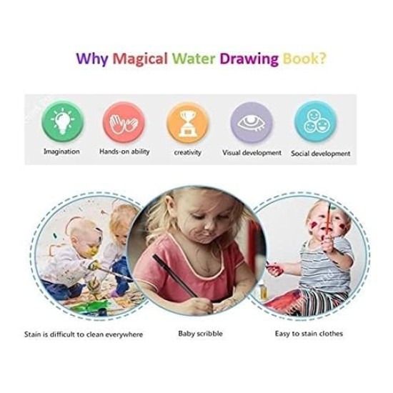 Magic Water Coloring Book (Snow White) Magic Water Coloring Book (Snow White)