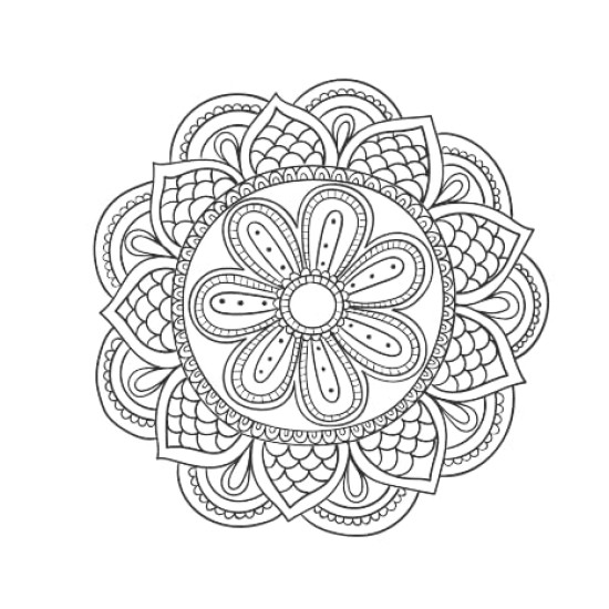 Mandala Colouring Book 10 Pages Bedaya Mandala Colouring Book 10 Pages Bedaya