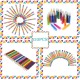 NIMU 120 Piece Deluxe Art Set, Art Supplies for Drawing, Painting and More, Kid Crafting Supplies Great for Teenage 4 5 6 7 8 9 10 11 12 13 years Prime