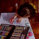 NIMU 120 Piece Deluxe Art Set, Art Supplies for Drawing, Painting and More, Kid Crafting Supplies Great for Teenage 4 5 6 7 8 9 10 11 12 13 years Prime