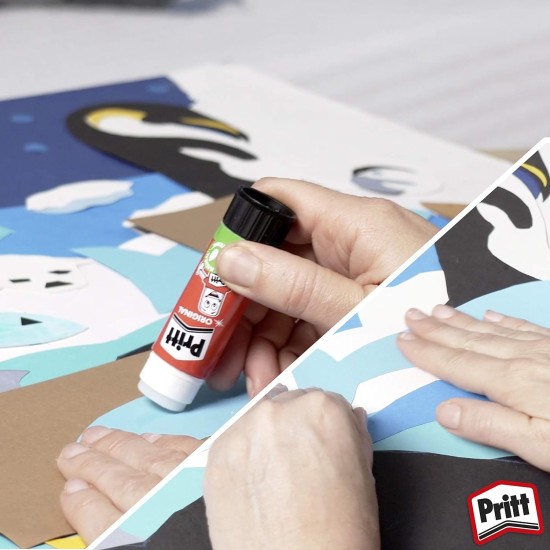 Pritt PK8MP glue sticks, 4 x 43g Pritt PK8MP glue sticks, 4 x 43g