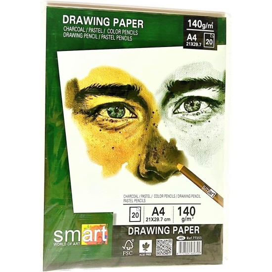 Sketch Drawing 140g Smart - 20 Sheets (A3)