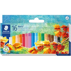 Staedtler 241 nc16 noris high quality oil pastels set of 16 pcs. - multi color