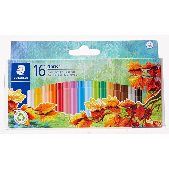 Staedtler 241 nc16 noris high quality oil pastels set of 16 pcs. - multi color Staedtler 241 nc16 noris high quality oil pastels set of 16 pcs. - multi color