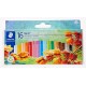 Staedtler 241 nc16 noris high quality oil pastels set of 16 pcs. - multi color Staedtler 241 nc16 noris high quality oil pastels set of 16 pcs. - multi color