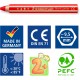Staedtler noris junior 3-in-1 colouring pencil pack of 6 assorted colours + sharpener Staedtler noris junior 3-in-1 colouring pencil pack of 6 assorted colours + sharpener