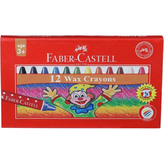 Wax Crayon Set - 60mm, Pack of 12 Wax Crayon Set - 60mm, Pack of 12