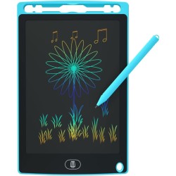 8.5Inch Colorful LCD Writing Tablet for Kids, Electronic Sketch Drawing Pad for Kids, Doodle Board Toddler Travel Learning Writing Pad, Gifts Toys Kids Drawing Tablet for 3 4 5 6 7 8 Year Old Girls