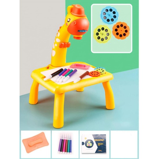 JAHUITE Learningart children projection drawing board - drawing projector table for kids, drawing projector for tracing,improve creativity imagination, One Size JAHUITE Learningart children projection drawing board - drawing projector table for kids, drawing projector for tracing,improve creativity imagination, One Size