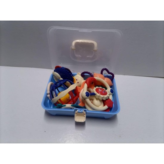 Fantastic-Kids-Toys 11 Piece Silicone Baby Rattle and Teethers Box (Blue) Fantastic-Kids-Toys 11 Piece Silicone Baby Rattle and Teethers Box (Blue)