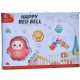 Generic Happy Bed Bell With 5 Cute Doll Rattles Cam Be Uninstalled At Any Time For Baby's Amusement - Multi Color