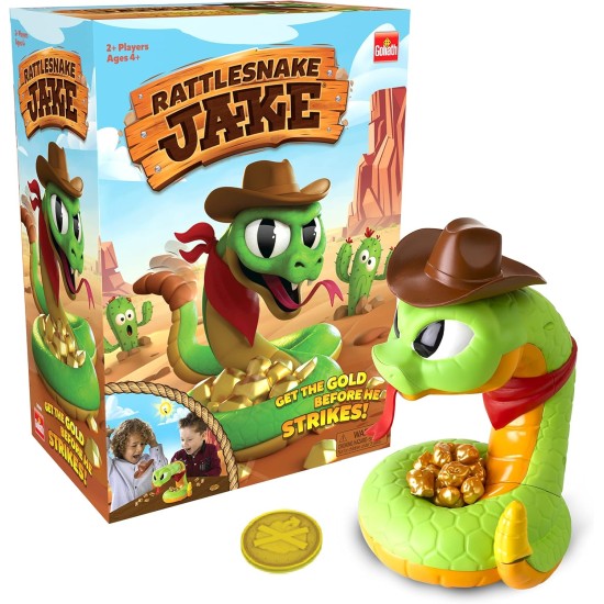 Goliath Rattlesnake Jake - Get The Gold Before He Strikes! Game by Goliath Goliath Rattlesnake Jake - Get The Gold Before He Strikes! Game by Goliath