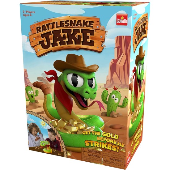 Goliath Rattlesnake Jake - Get The Gold Before He Strikes! Game by Goliath Goliath Rattlesnake Jake - Get The Gold Before He Strikes! Game by Goliath