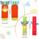 Pizoos Baby Rattle Socks Sensory Toys & Playmate for Babies, Early Development & Activity Toy Baby Wrist and Ankle Rattles 4PCS for Newborn Boy Girl 0-12 Months (Red Donkey Set) Pizoos Baby Rattle Socks Sensory Toys & Playmate for Babies, Early Development & Activity Toy Baby Wrist and Ankle Rattles 4PCS for Newborn Boy Girl 0-12 Months (Red Donkey Set)