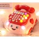 Toy Phone for Kids, Blue, Pretend Landline Telephone with Games, Suitable for Boys and Girls