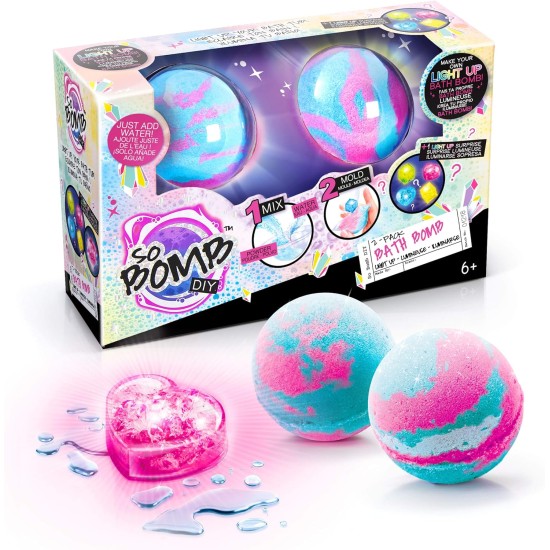 Canal Toys So Bomb Light Up Bath Bomb 2 Pack Canal Toys So Bomb Light Up Bath Bomb 2 Pack