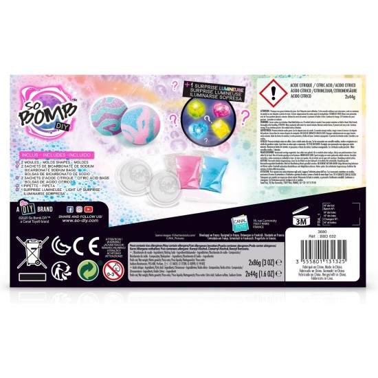 Canal Toys So Bomb Light Up Bath Bomb 2 Pack Canal Toys So Bomb Light Up Bath Bomb 2 Pack
