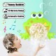 Frog Bubble Maker for Bath, Foam Blower Bubbling Making Machine, Nursery Rhyme Musical Bathtub Toy for Baby Kids Happy Tub Time Frog Bubble Maker for Bath, Foam Blower Bubbling Making Machine, Nursery Rhyme Musical Bathtub Toy for Baby Kids Happy Tub Time