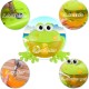 Frog Bubble Maker for Bath, Foam Blower Bubbling Making Machine, Nursery Rhyme Musical Bathtub Toy for Baby Kids Happy Tub Time Frog Bubble Maker for Bath, Foam Blower Bubbling Making Machine, Nursery Rhyme Musical Bathtub Toy for Baby Kids Happy Tub Time